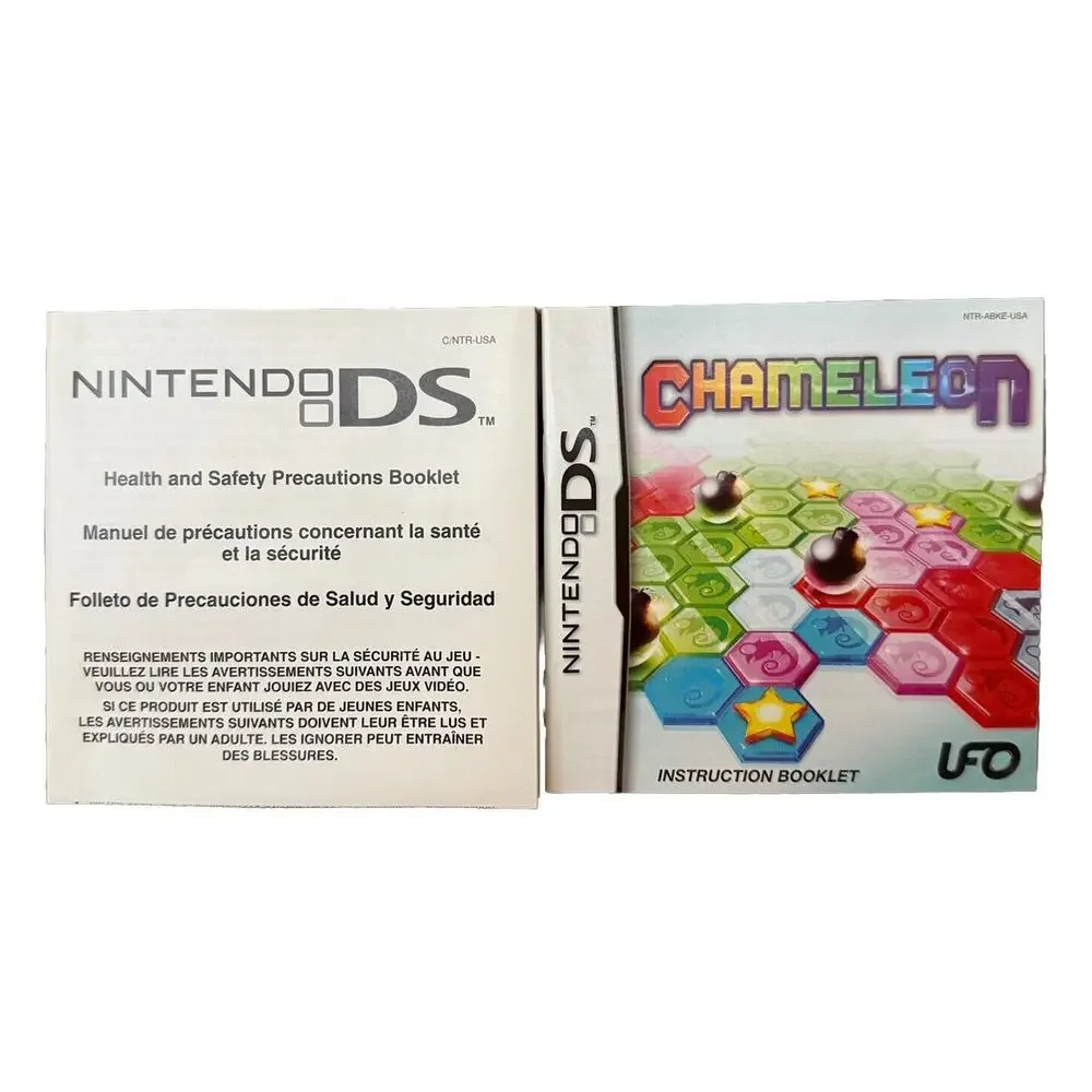 Chameleon: To Dye For! Nintendo DS, 2007 – Complete, Boot Tested, Excellent